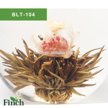 БЛТ-104 чай шар ручной работы цветок цветущий чай зеленый чай с ароматом жасмина